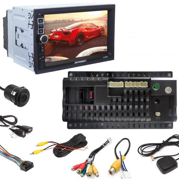 JAMESON JS-876A Double Teyp 7 İnç Android 2+16GB Carplay - 1