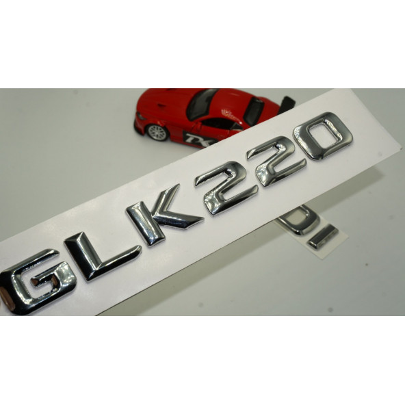 Benz GLK 220 CDI Bagaj Krom Metal 3M 3D Yazı Logo ürün görseli 1