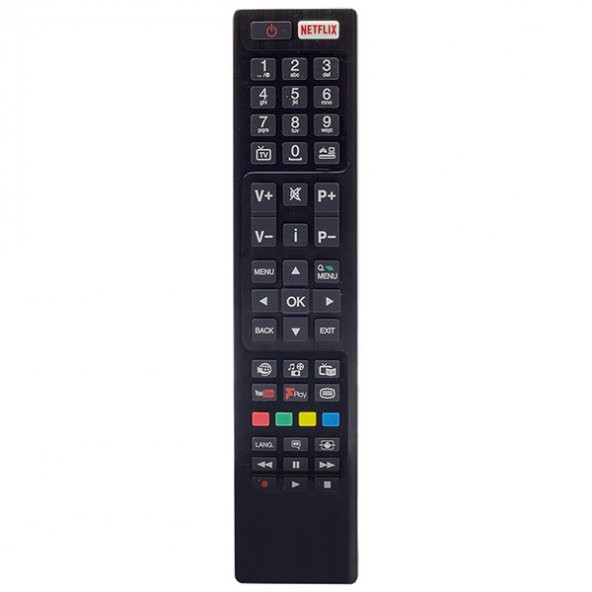 HERZ KL VESTEL NETFLIX-YOUTUBE-PLAY TUŞLU LCD-LED TV KUMANDASI