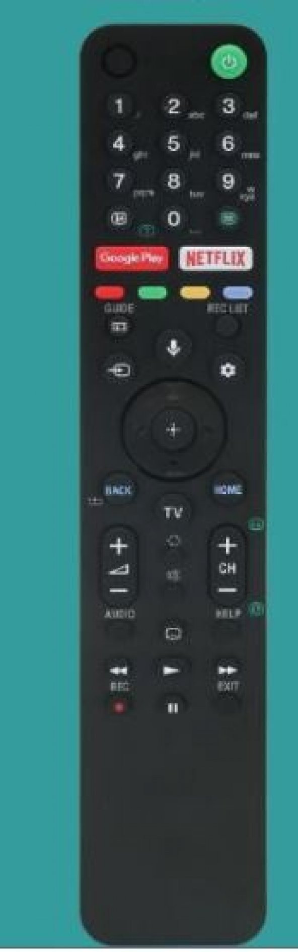 HUAYU KL RMF-TX500E SONY NETFLIX-YOUTUBE-GOOGLE PLAY TUŞLU LCD-LED TV KUMANDA