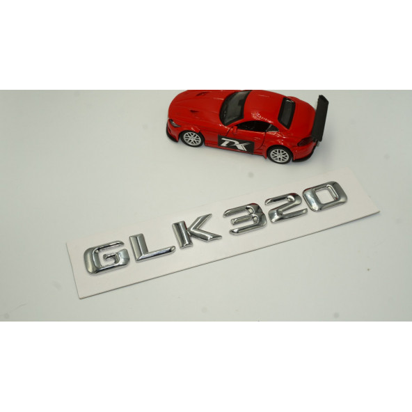 GLK 320 Bagaj Krom Metal 3M 3D Yazı Logo - 2