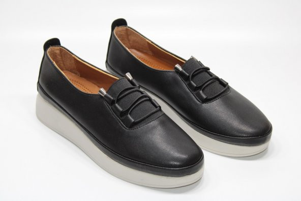 LADYPARK ORTOPEDİK HAFİF TABAN LASTİK BAĞCIKLI STREÇLİ KOLAY GİYİM KADIN GÜNLÜK RAHAT AYAKKABI - 7