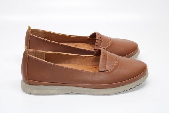 LADYPARK ORTOPEDİK HAFİF TABAN BAĞSIZ KOLAY GİYİM KADIN GÜNLÜK DÜZ TABAN RAHAT AYAKKABI - 10