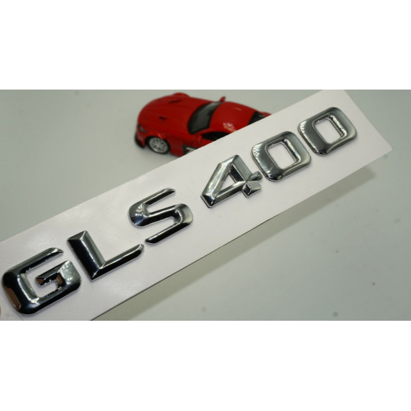 GLS 400 Bagaj Krom Metal 3M 3D Yazı Logo