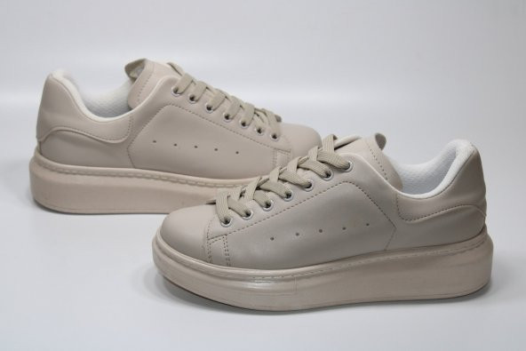 CASSO ORTOPEDİK YÜKSEK TABAN BAĞCIKLI KADIN GÜNLÜK RAHAT CASUAL AYAKKABI - 2