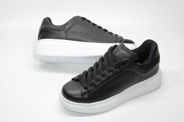 CASSO ORTOPEDİK YÜKSEK TABAN BAĞCIKLI KADIN GÜNLÜK RAHAT CASUAL AYAKKABI - 8