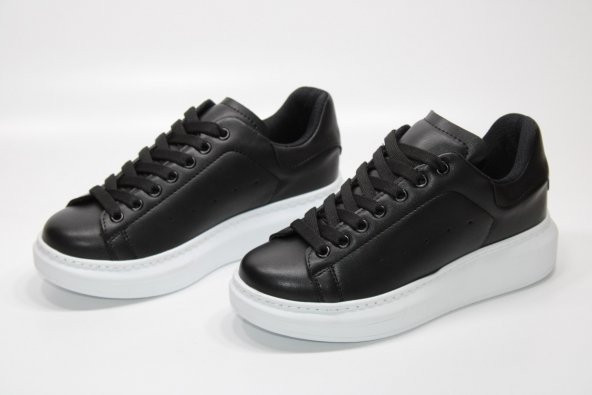 CASSO ORTOPEDİK YÜKSEK TABAN BAĞCIKLI KADIN GÜNLÜK RAHAT CASUAL AYAKKABI - 9