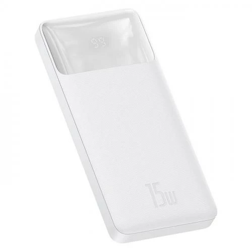 Baseus 15W 10000mAh Ultra Hızlı Taşınabilir Powerbank, Dijital LED Göstergeli,Ultra İnce ve Minimal - 6