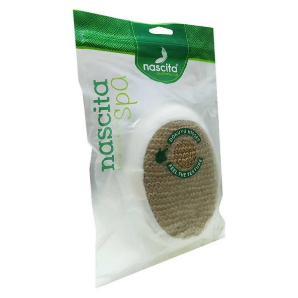 Sisal Duş Süngeri Kahverengi 10X14 - 3