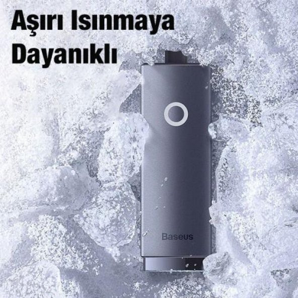 Baseus 100Mbps USB to RJ45 Ethernet Adaptörü,Led Işıklı Tak Çalıştır RJ45 LAN Gibabit Ethernet Portu - 3