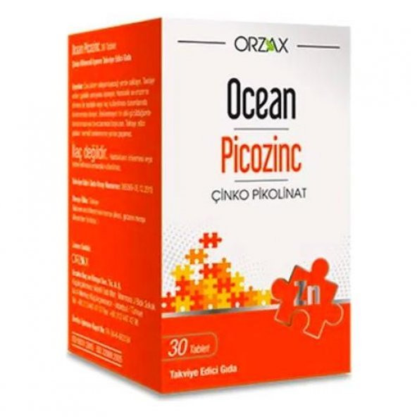 Ocean Picozinc 30 Tablet 8697595872062