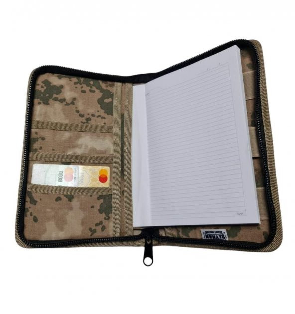 Kamuflaj Ajanda Defter Kabı Kamuflaj Organizer Kalemlik Jandarma - Resim 2
