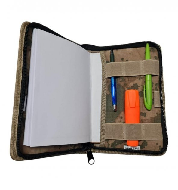 Kamuflaj Ajanda Defter Kabı Kamuflaj Organizer Kalemlik Jandarma - Resim 3