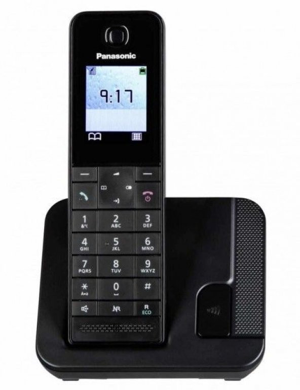 PANASONIC KX TGH210 DECT TELEFON,SİYAH