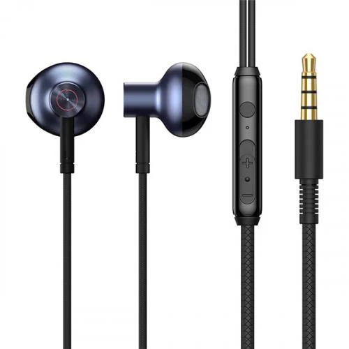 Baseus Universal 3.5mm Mikrofonlu Kulaklık 6D Sound Kopmaz Kablolu Kontrol Düğmeli 3.5mm Kulaklık