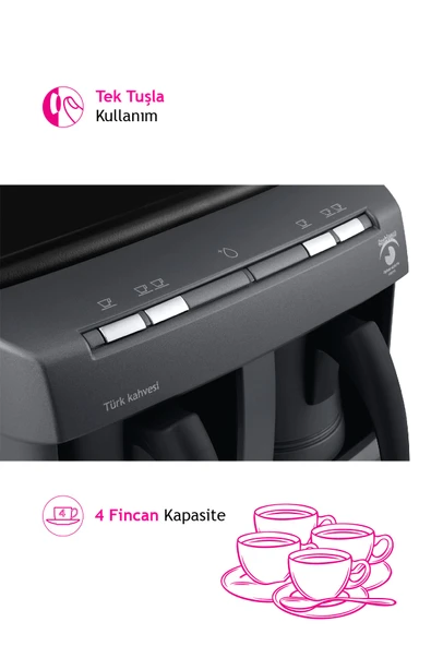 Altus Al 799 Tkm İkili Türk Kahvesi Makinesi - 5