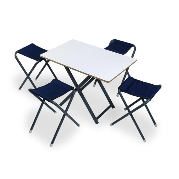 Prado Tafel Katlanır Kamp Piknik Masası Tabure Seti