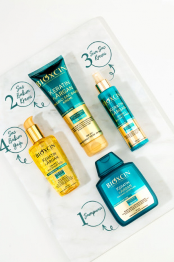 Bioxcin Keratin & Argan Onarıcı Saç Bakım Yağı 150 Ml - Yıpranmış Ve Hasar Görmüş Saçlar - 7