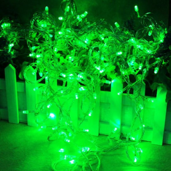 GREEN COLORS LED LİGHT 10 METRE YEŞİL LED IŞIK YEŞİL İP LED IŞIK YEŞİL KABLO IŞIK 220V FİŞLİ YEŞİL IŞIK