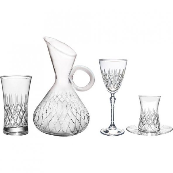 Kcd Delux Sade 49 Parça Sofra Seti 049PCS-73824A-000 - Resim 2