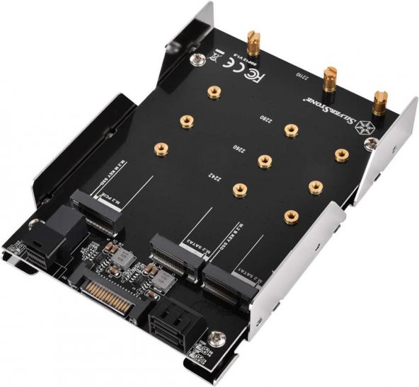 SilverStone SST-SDP12 3.5" SATA to M2 Dönüştürücü