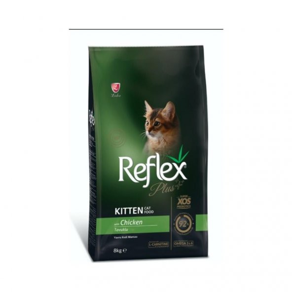 Reflex Plus Tavuklu Yavru Kedi Mamasi 8 kg