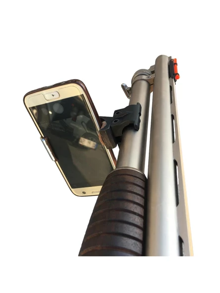 Zeros Tripot Cep Telefonu Bağlama Aparatı Tüfek İçin - Resim 3