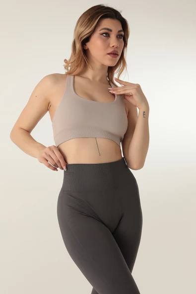 DoReMi Seamless Ripli Pedli Spor Sütyen - 10