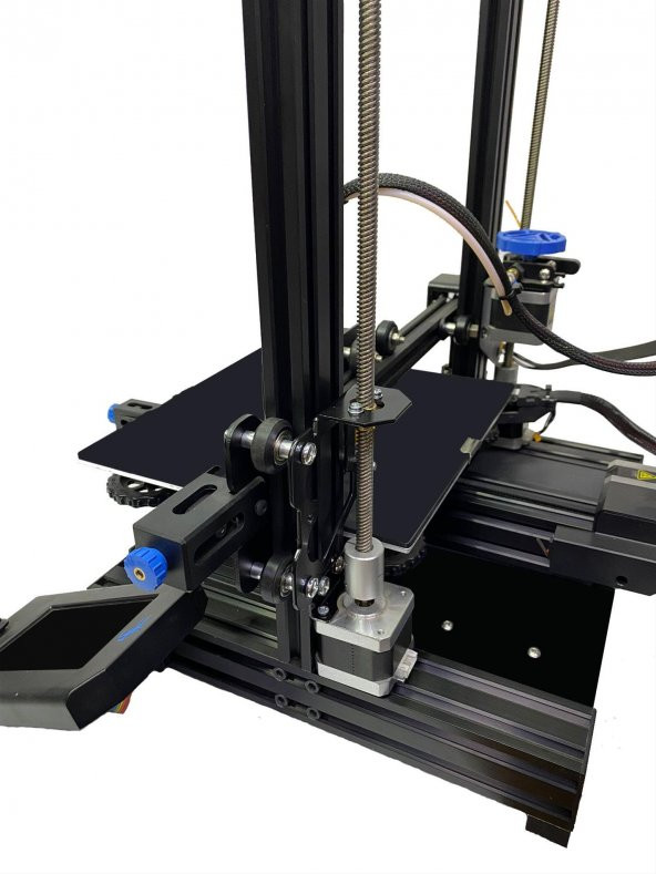 Ender 3 çift z eksen yükseltme metal parçası(Siyah) - 2