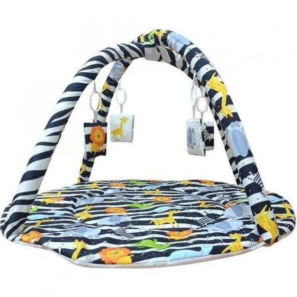 Baby2Go 1217 Play Mate Safari Oyun Halısı | Aktivite Merkezi - 5
