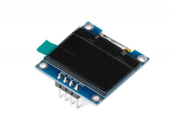 128x64 0.96 İnch I2C Oled Grafik Lcd Ekran 4 Pin(Beyaz) - Resim 3