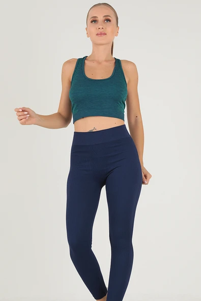 DoReMi Seamless Çapraz Kalın Askılı Spor Sütyen - Resim 12