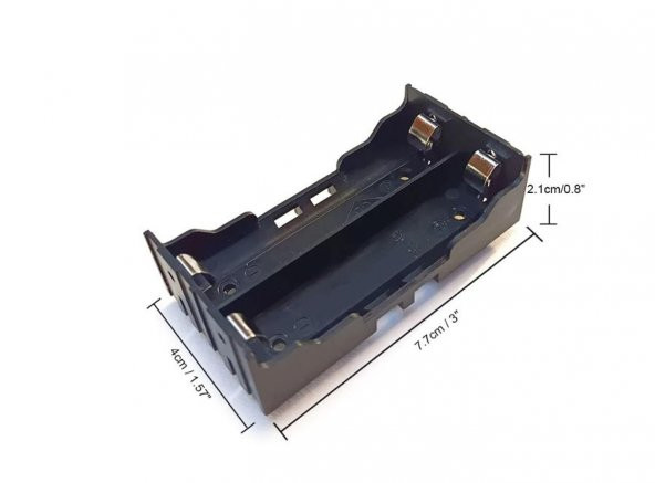 18650 2li Pil Yuvası Pcb Montajlı(LityumLi-Ion) - Resim 3