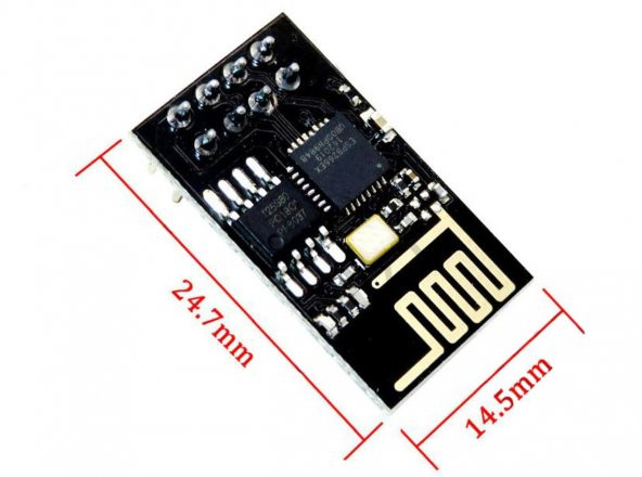 ESP8266 Kablosuz Alıcı Verici Modulü ESP-01 - Resim 2