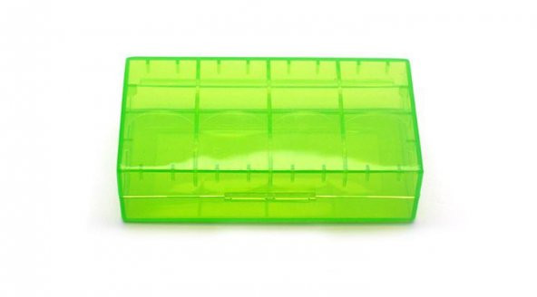 2x18650 Pil Saklama Kutusu - Yeşil - Resim 3