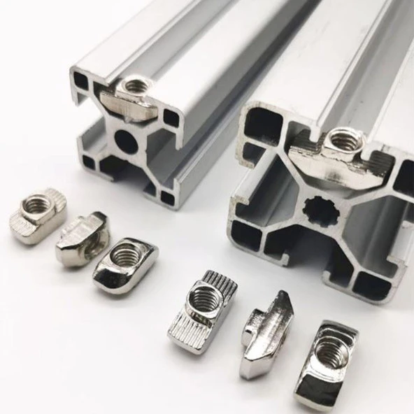 8 Kanal Sigma Profil Somun 100 Adet (M5 Tırtıklı Somun) - Resim 4