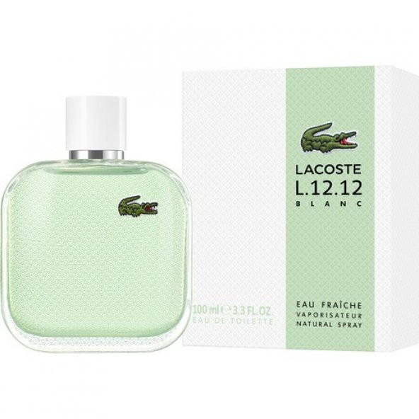 Lacoste L.12.12 Blanc Eau Fraiche Erkek Parfüm EDT 100 ML - 2