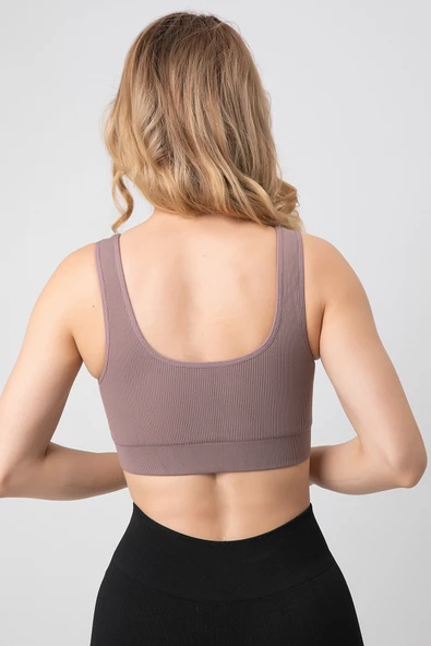 DoReMi Seamless Fitilli Toparlayıcı Pedli Spor Sütyen-161 - 8