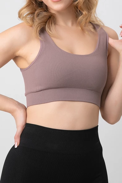 DoReMi Seamless Fitilli Toparlayıcı Pedli Spor Sütyen-161 - 5