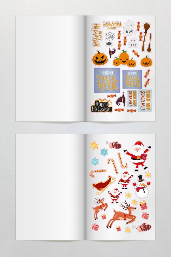 Sticker Book Kutlama Özel Gün Etiket Serisi - 6