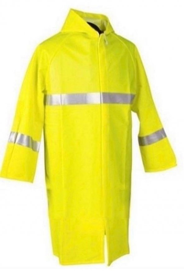 PALTO YAĞMURLUK SU RÜZGAR GEÇİRMEZ KAPŞONLU XXL - 2