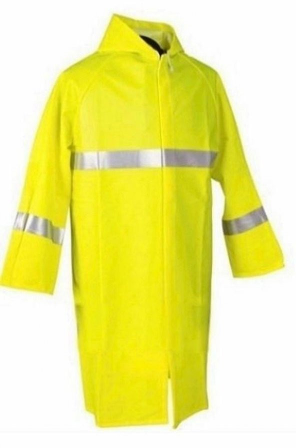 PALTO YAĞMURLUK SU RÜZGAR GEÇİRMEZ KAPŞONLU XXL - 7