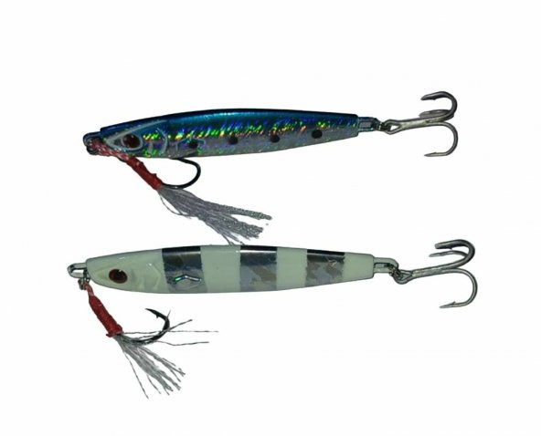 JAPANESE YESEİ 28 GR JİG MAVİ ZEBRA - 3