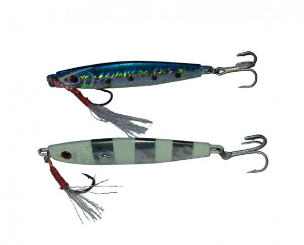 JAPANESE YESEİ 28 GR JİG MAVİ ZEBRA - 4