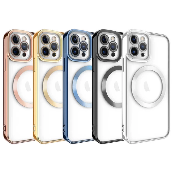 Apple iPhone 11 Pro Kılıf Magsafe Zore Setro Silikon Kılıf - 7