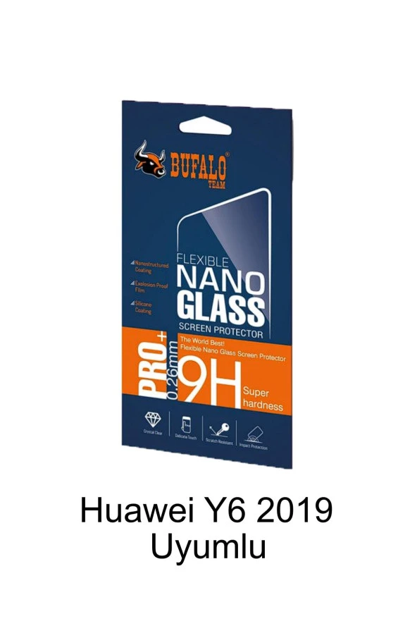 Huawei Y6 2019 Uyumlu FlexiGlass Nano Ekran Koruyucu