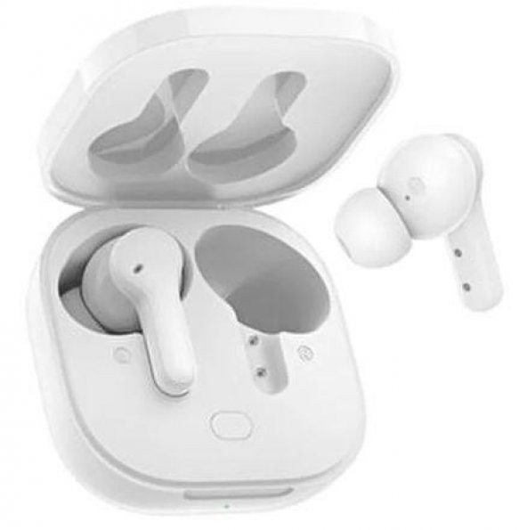 QCY T13 Bluetooth 5.1  TWS ENC Bluetooth Kulaklık Beyaz (24 Ay QCY Türkiye Garantili)