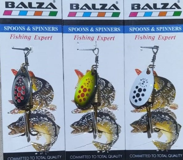 BALZA ALABALIK KAŞIK 2 NUMARA 3 LÜ SET - Resim 8