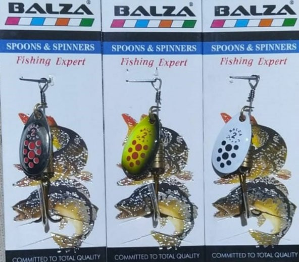 BALZA ALABALIK KAŞIK 2 NUMARA 3 LÜ SET - Resim 9