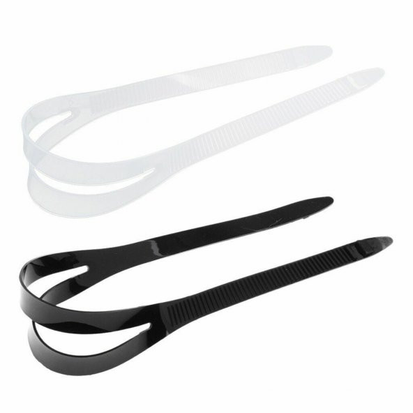 YILMAZ MASKE LASTİĞİ SEFAF- SİYAH 2 ADET - 5